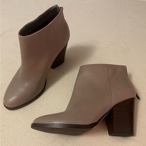Cole Haan Beige Ankle Booties